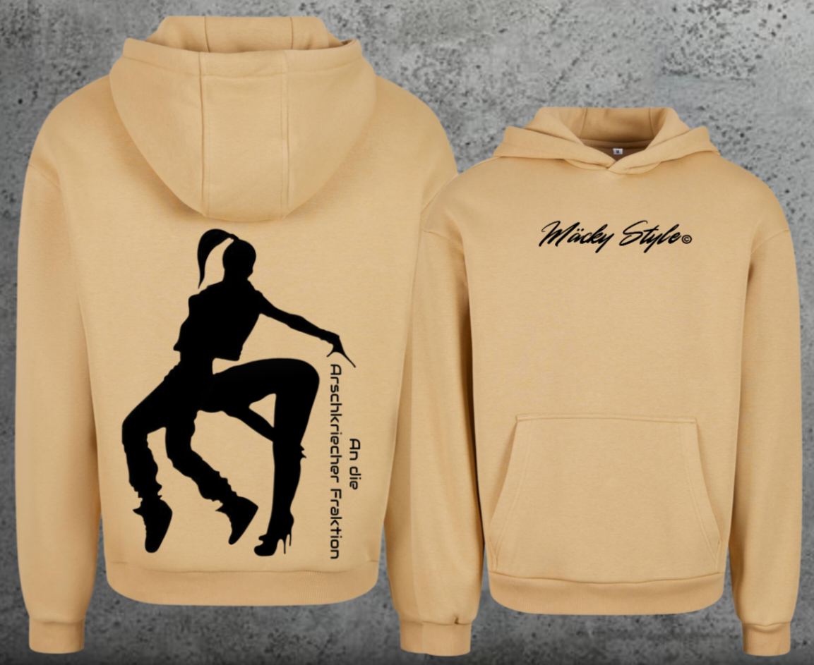 Arschkriecher Fraktion Hoodie Soft Backprint