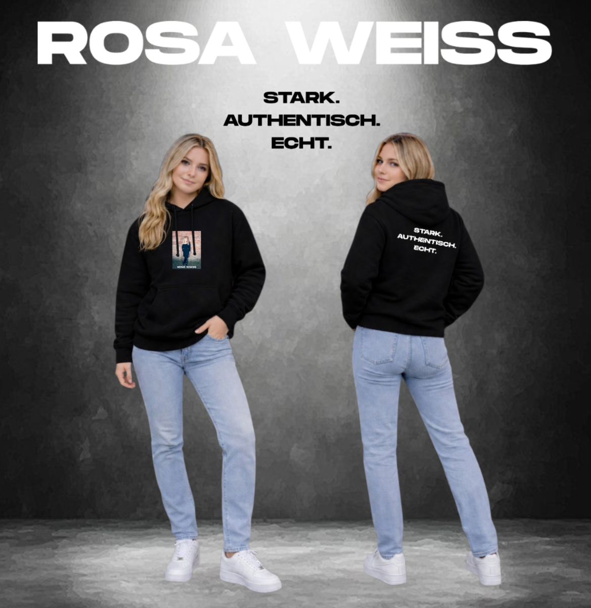 ROSA WEISS - COVER Hoodie Unisex