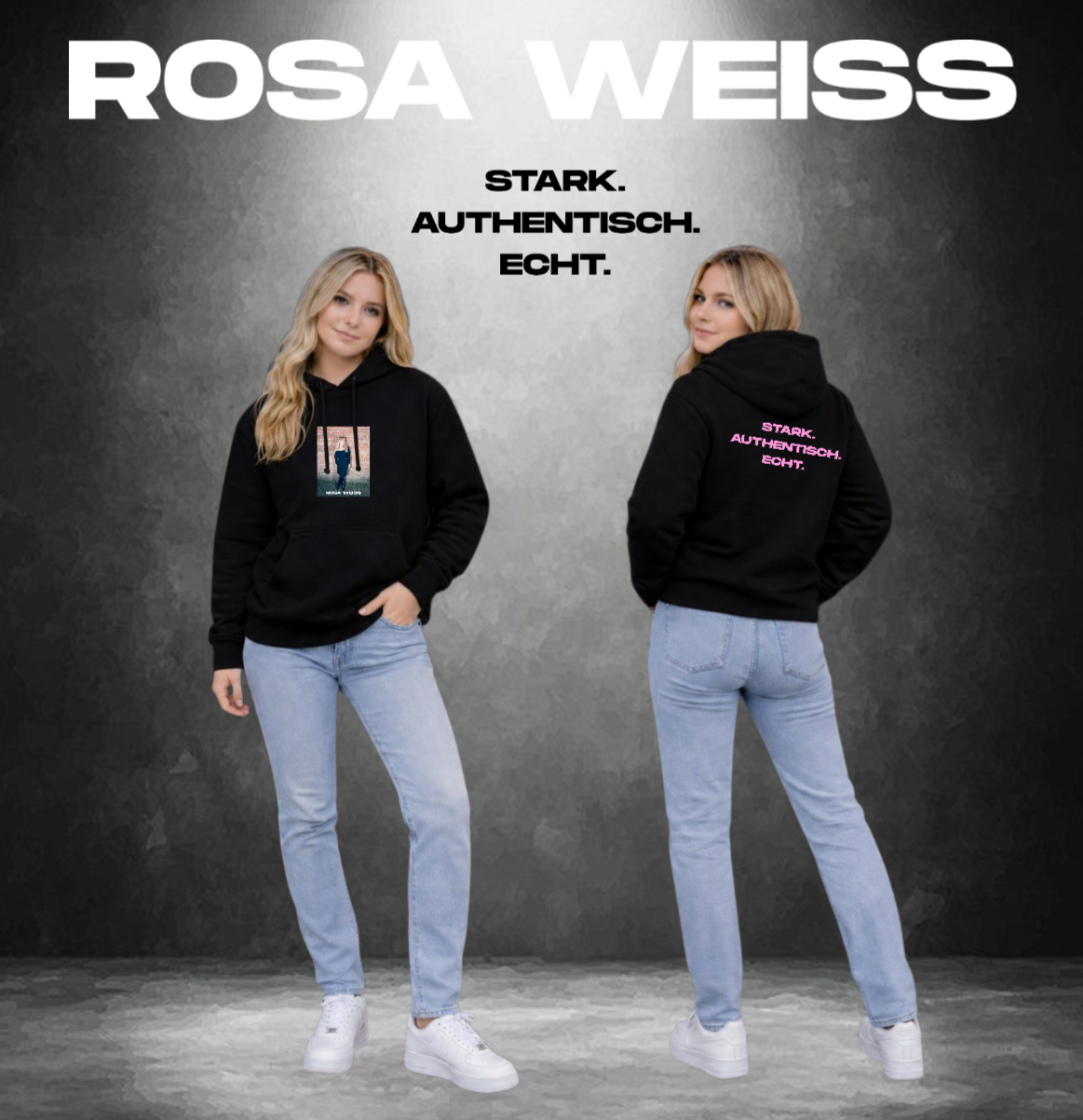 ROSA WEISS - COVER Hoodie Unisex