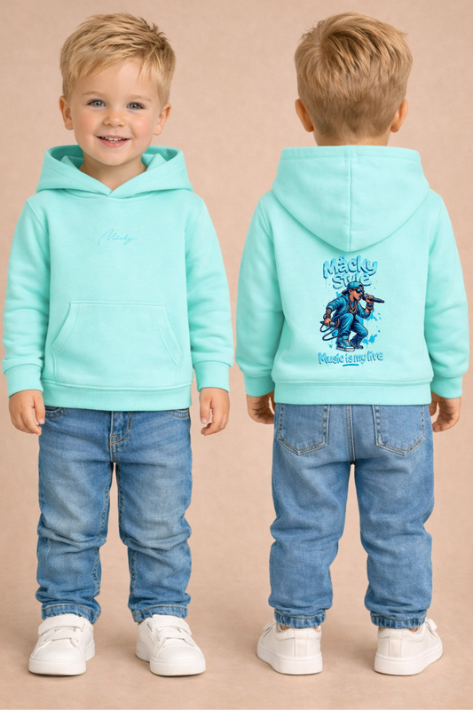 Felpa con cappuccio unisex MUSTER per bambini 