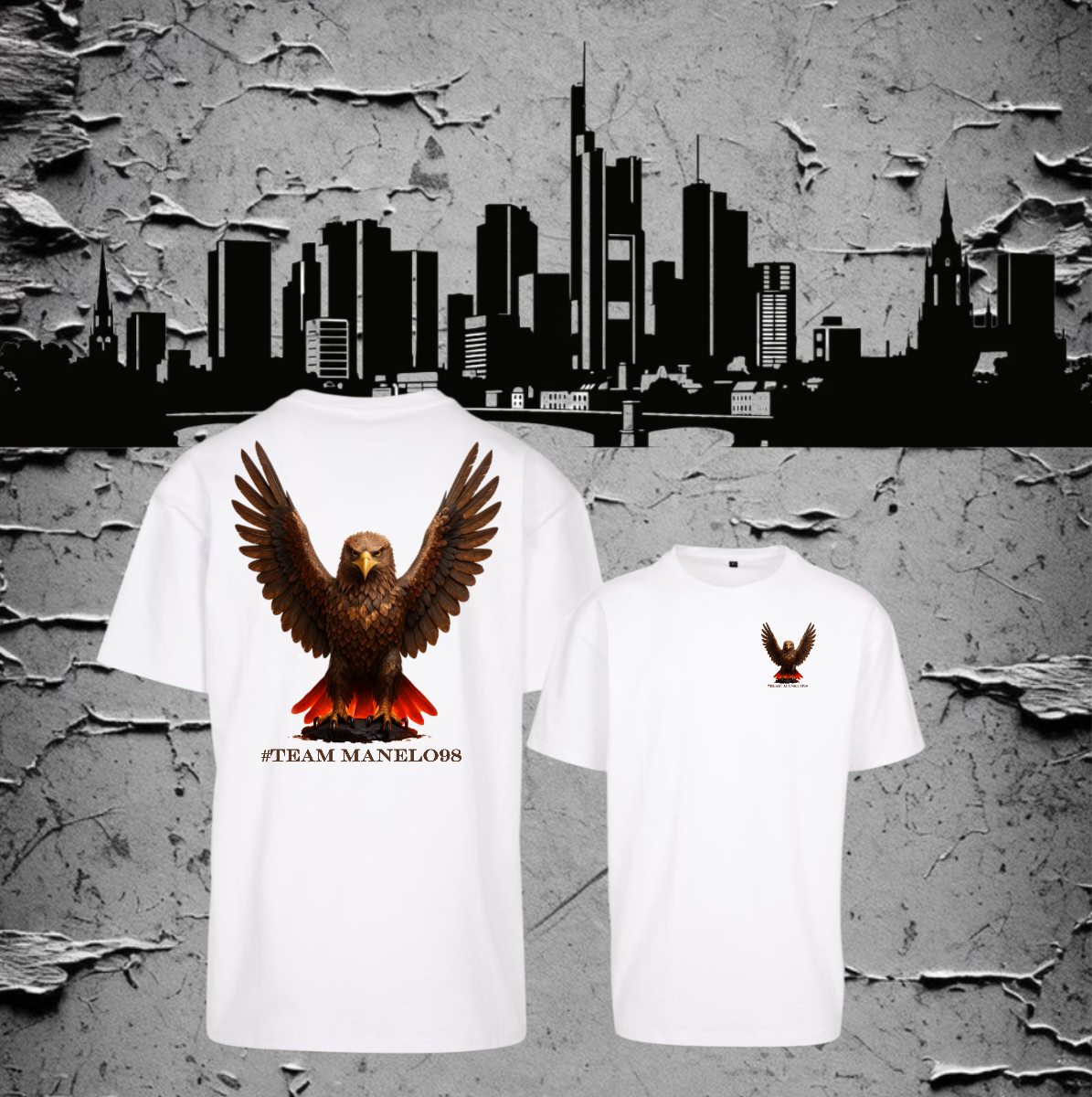 Manelo98 Oversize Shirt Backprint