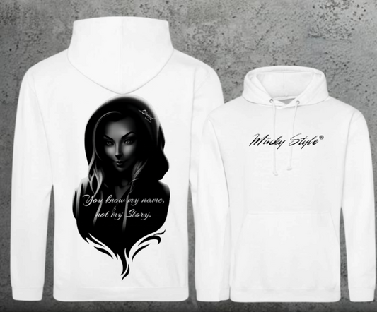 You know my name -  Hoodie Unisex Backprint