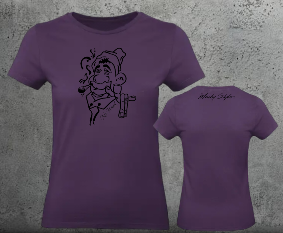 Mr.Weed Woman Shirt Frontprint