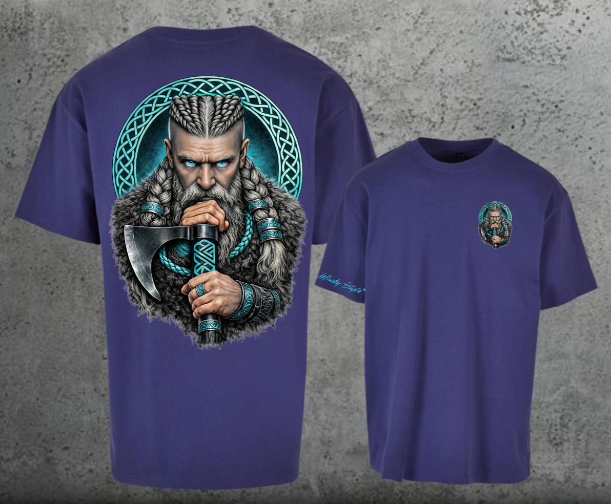 Wikinger Oversize Shirt Backprint