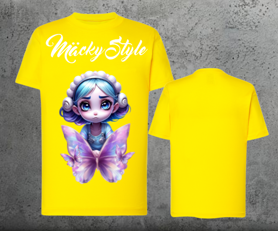 Butterfly-Fee Kids Shirt Unisex