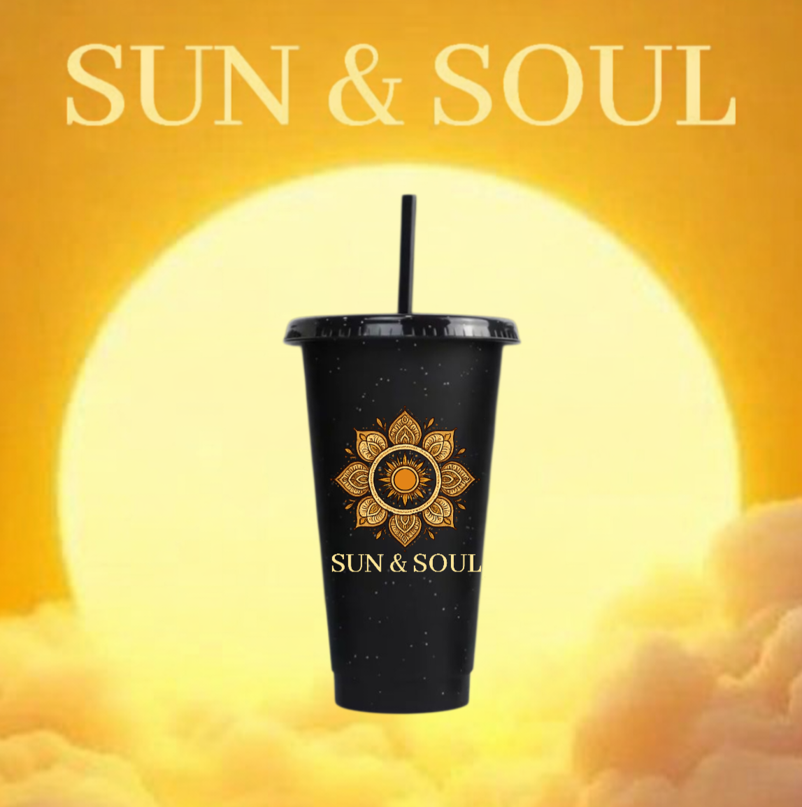 Sun & Soul Mehrweg Dekobecher