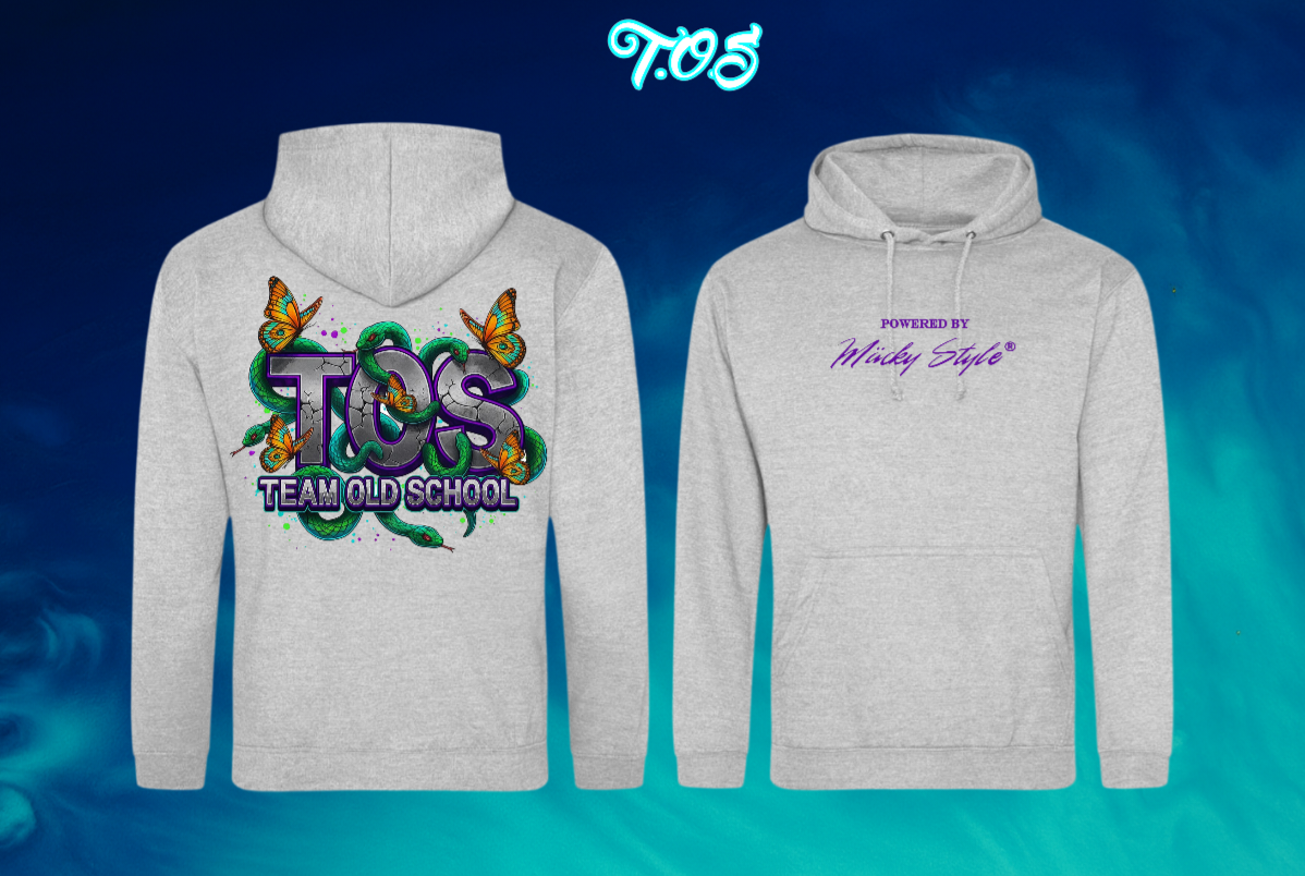 T.O.S. - Gift & Freiheit Hoodie Unisex Backprint