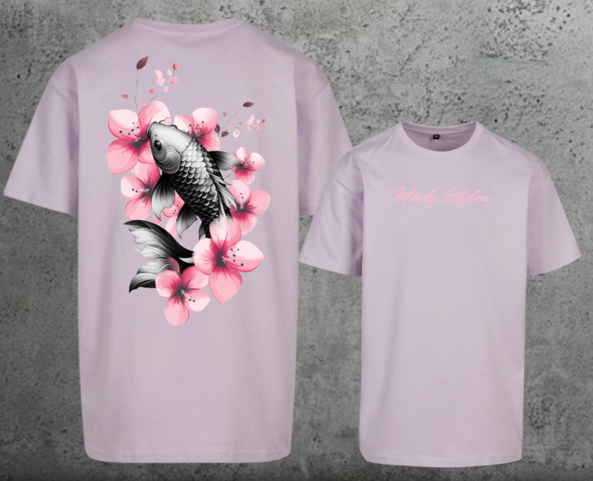Koi Oversize Shirt Backprint