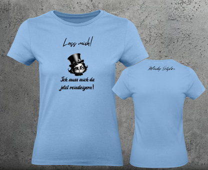 Maglietta Let Me Woman con stampa frontale