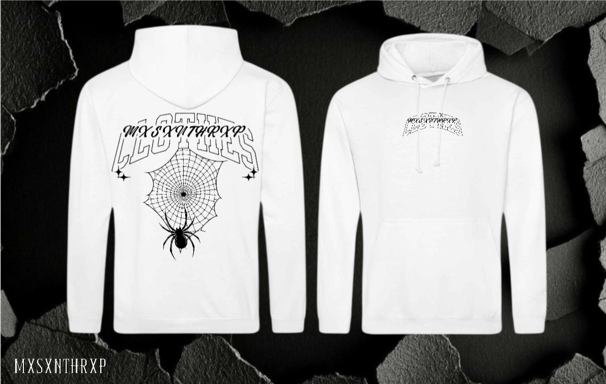 Clothes Spider Hoodie Unisex Backprint