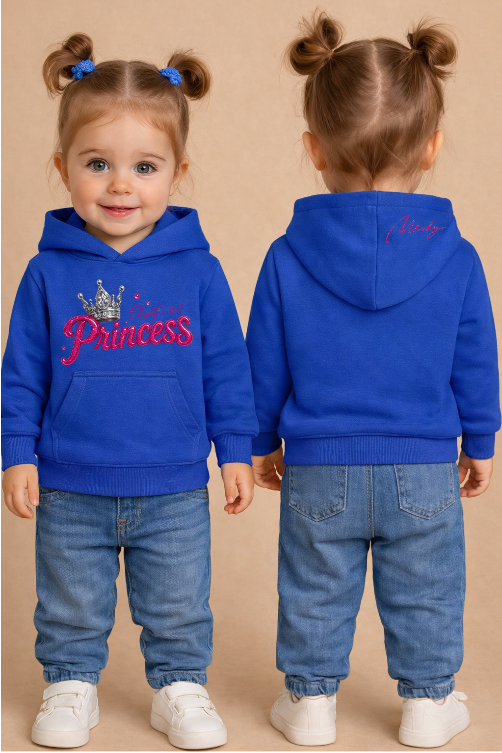 Felpa con cappuccio unisex MUSTER per bambini 