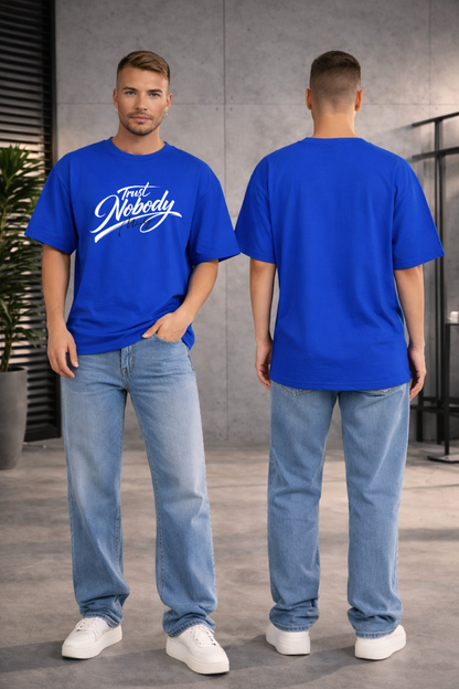 Trust Nobody Oversize Shirt Frontprint Unisex