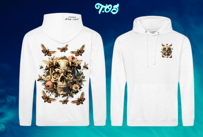 Bones & Honey Hoodie Unisex Backprint