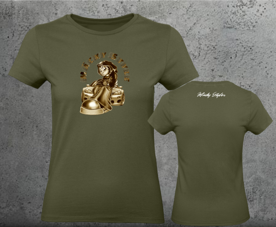 Racing Woman Shirt Frontprint