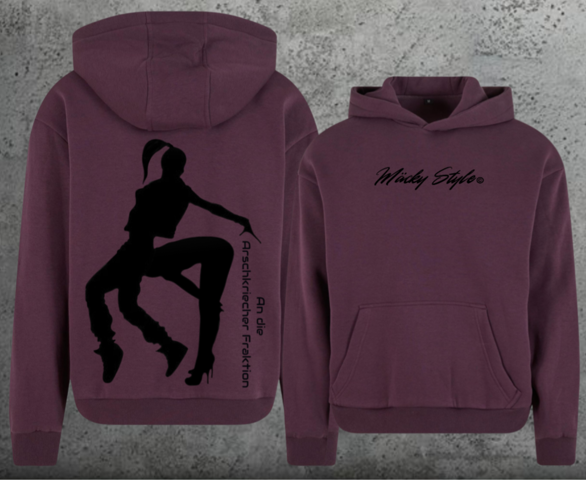Arschkriecher Fraktion Hoodie Soft Backprint