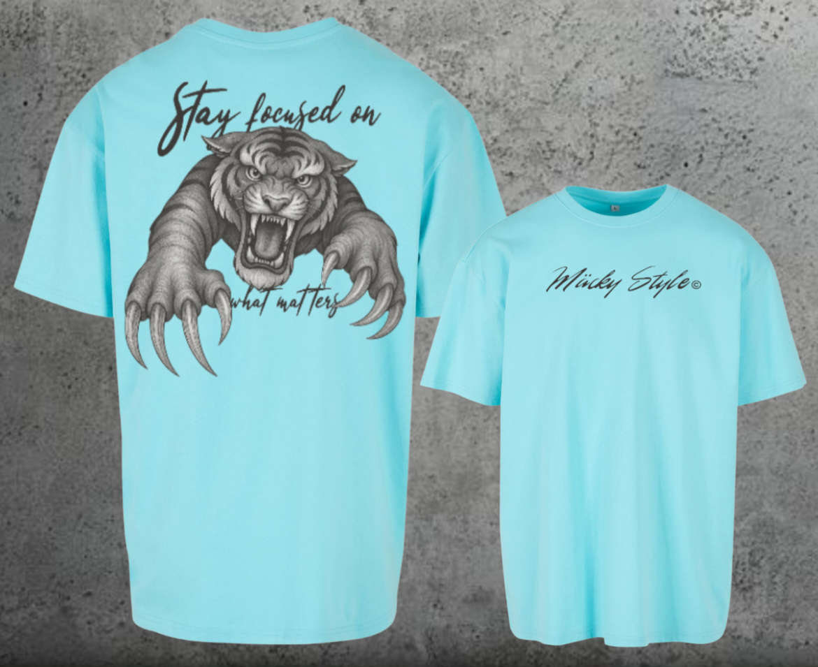Tiger Oversize Shirt Backprint