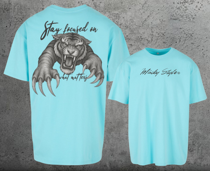 Tiger Oversize Shirt Backprint Unisex