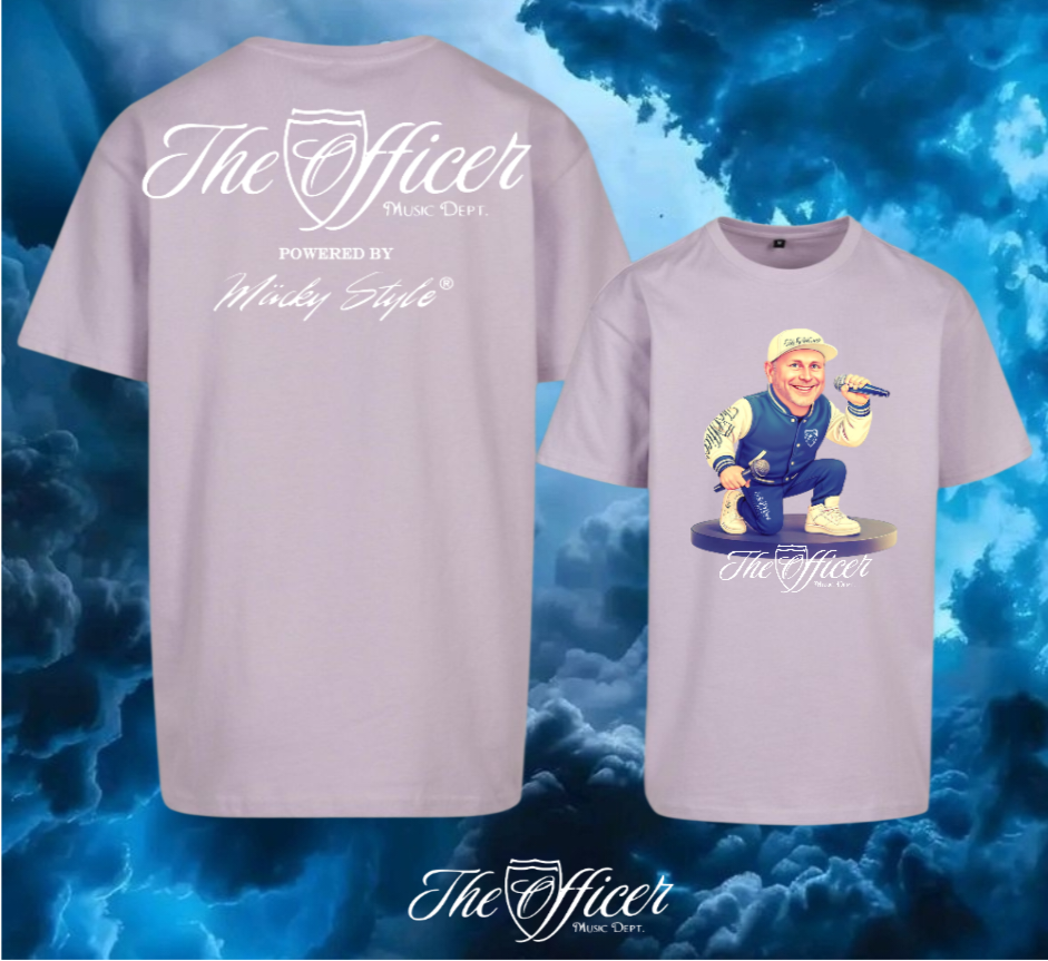 "Mini Me" The Officer Oversize Shirt Front- Backprint