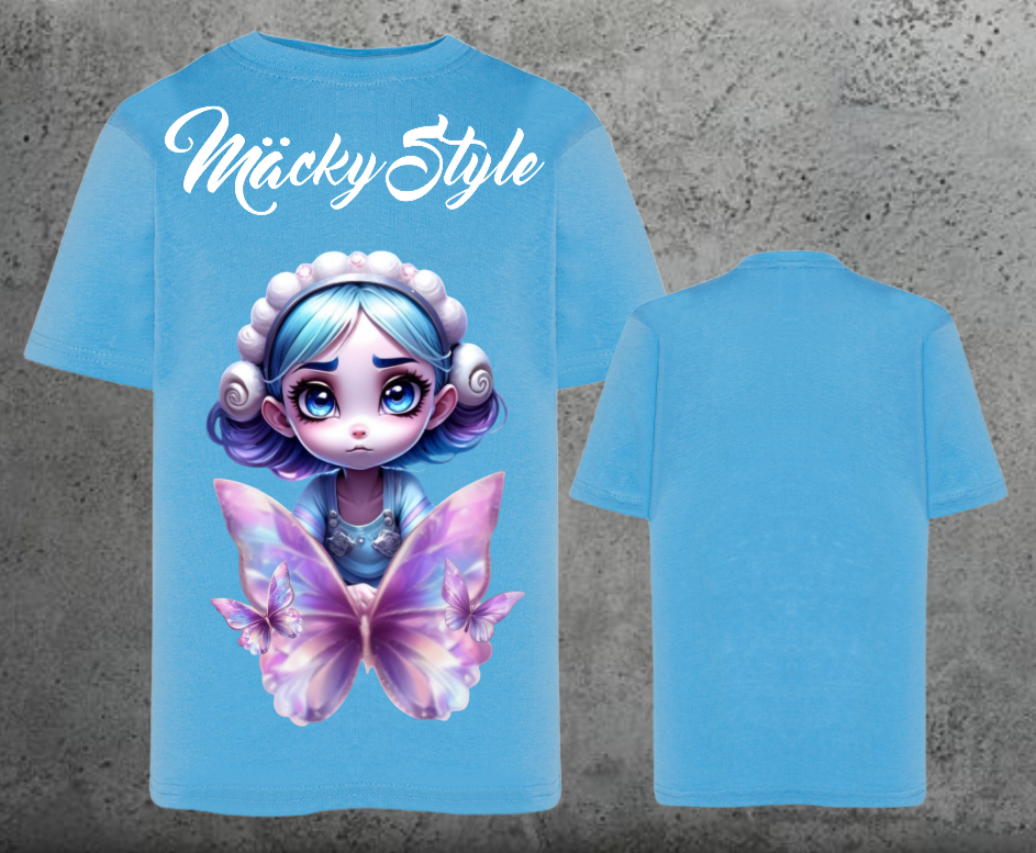 Butterfly-Fee Kids Shirt Unisex