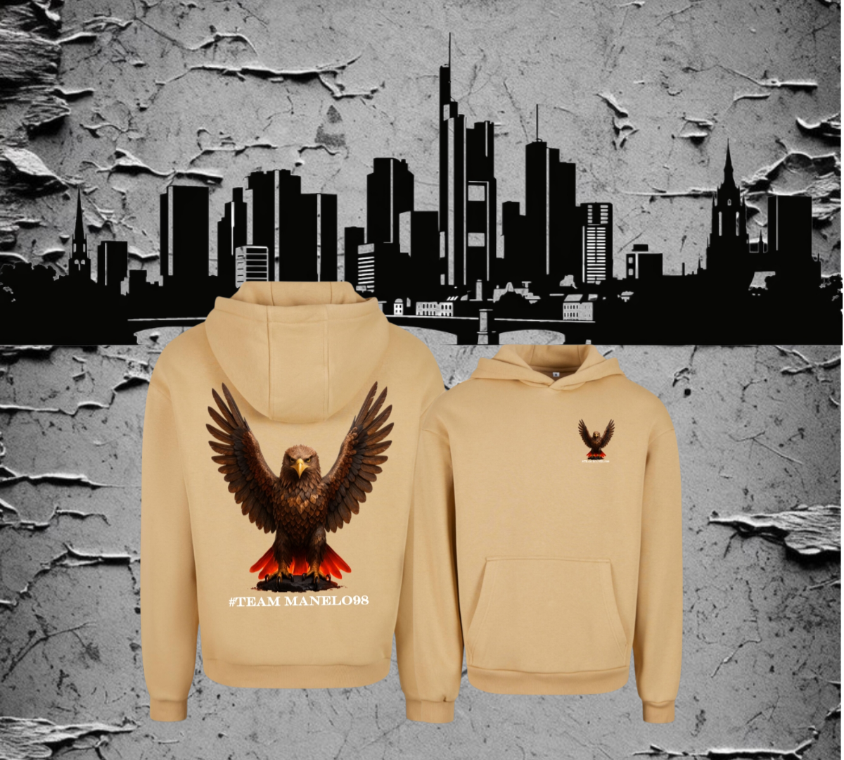 Manelo98 Hoodie Soft Backprint