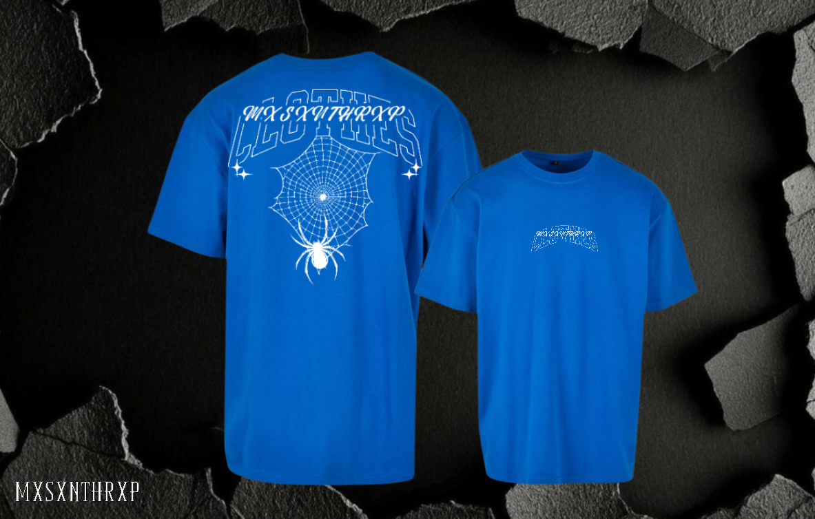 Clothes Spider Oversize Shirt Backprint Unisex