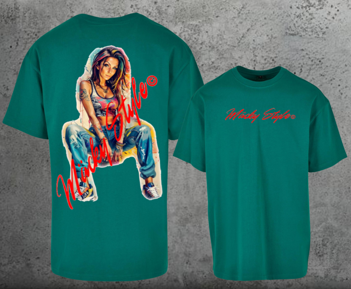 Mäcky Oversize Shirt Backprint