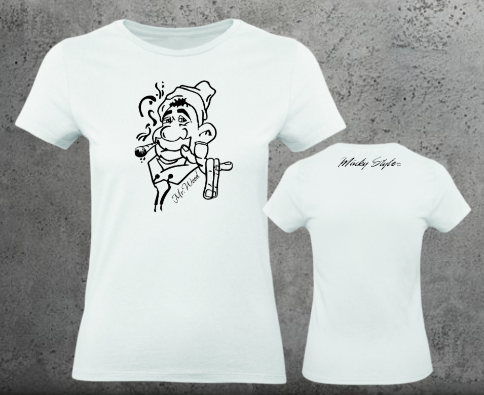 Mr.Weed Woman Shirt Frontprint