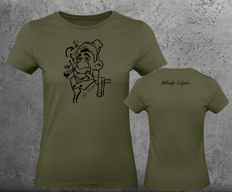 Mr.Weed Woman Shirt Frontprint