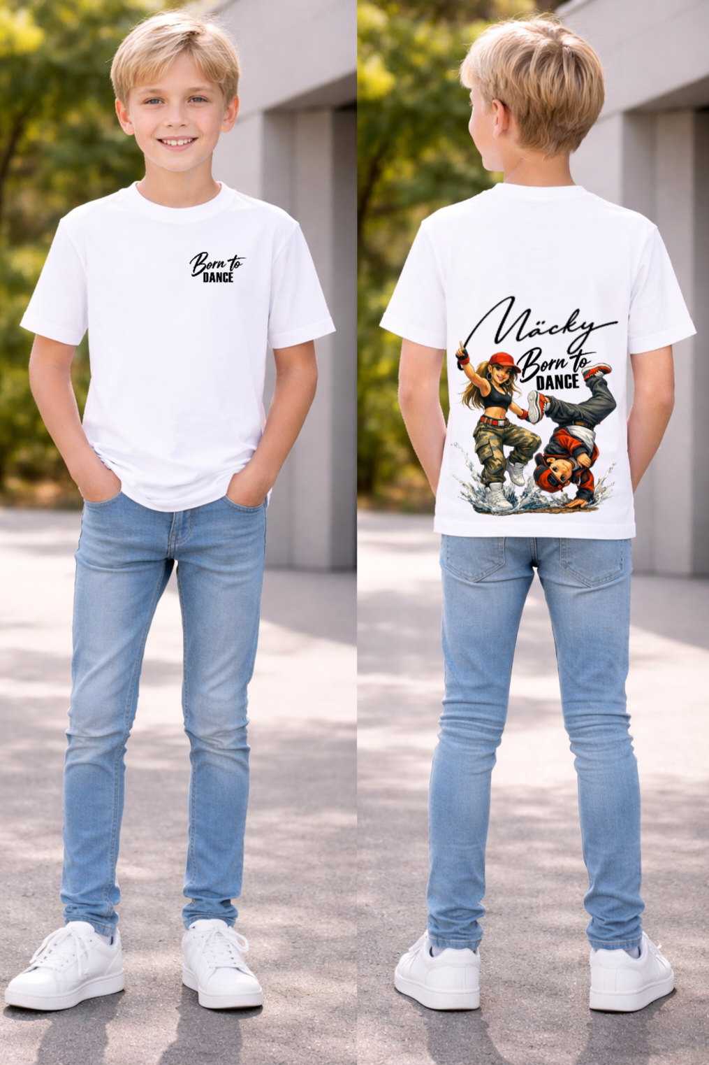 Born to Dance Kids Shirt Unisex