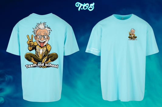 Camicia oversize con stampa sul retro 