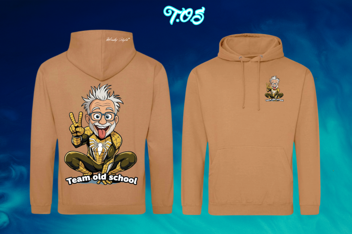 Pattern Hoodie Unisex Backprint