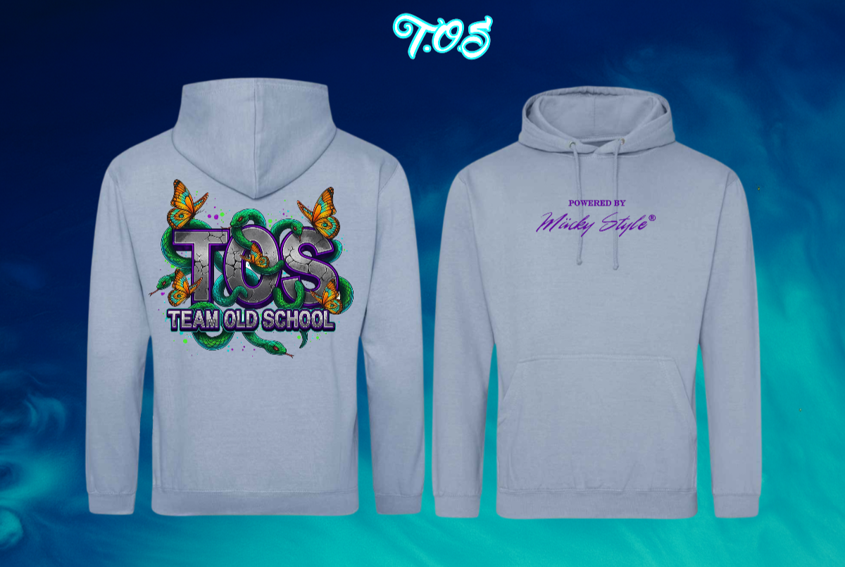 T.O.S. - Gift & Freiheit Hoodie Unisex Backprint