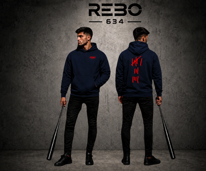 REBO 634 - Jahre Oversize Hoodie