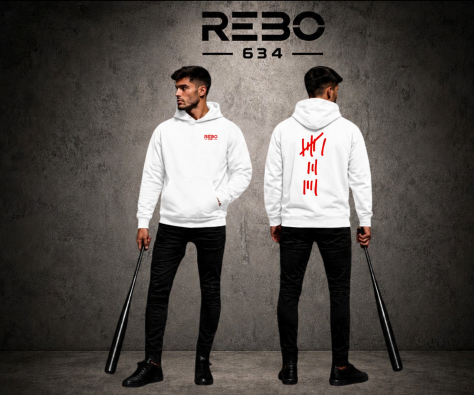 REBO 634 - Jahre Oversize Hoodie