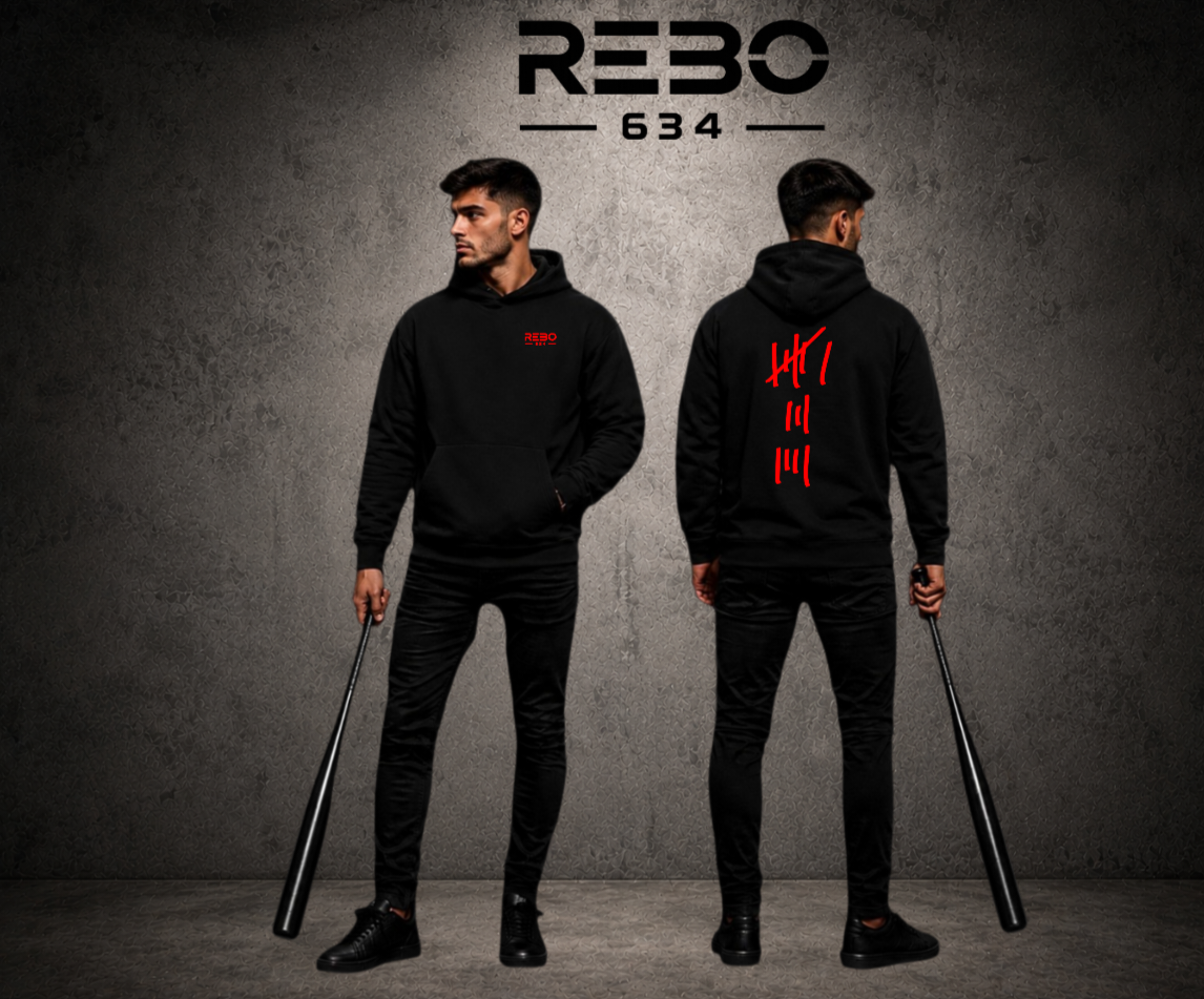 REBO 634 - Jahre Oversize Hoodie