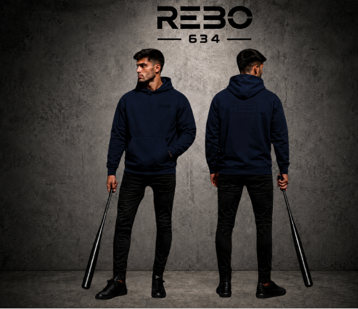 REBO 634 -  Oversize Hoodie