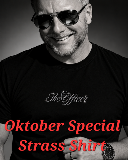 The Officer Oversize Strass Shirt