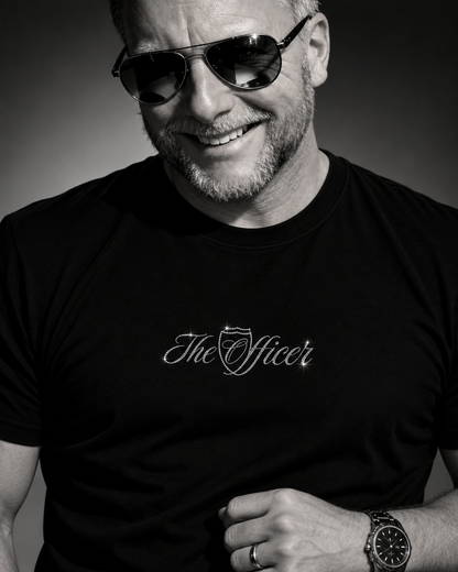 The Officer Oversize Strass Shirt