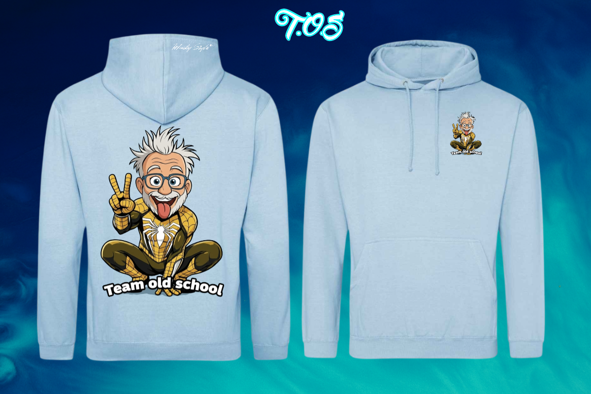 Pattern Hoodie Unisex Backprint
