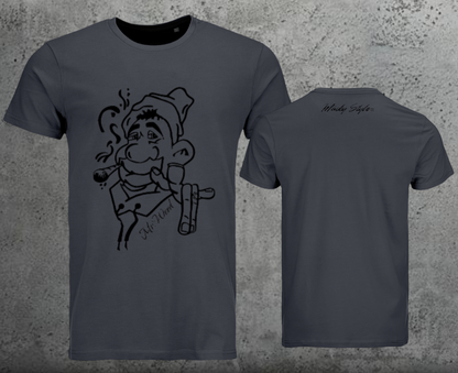 Mr.Weed Men Shirt Frontprint