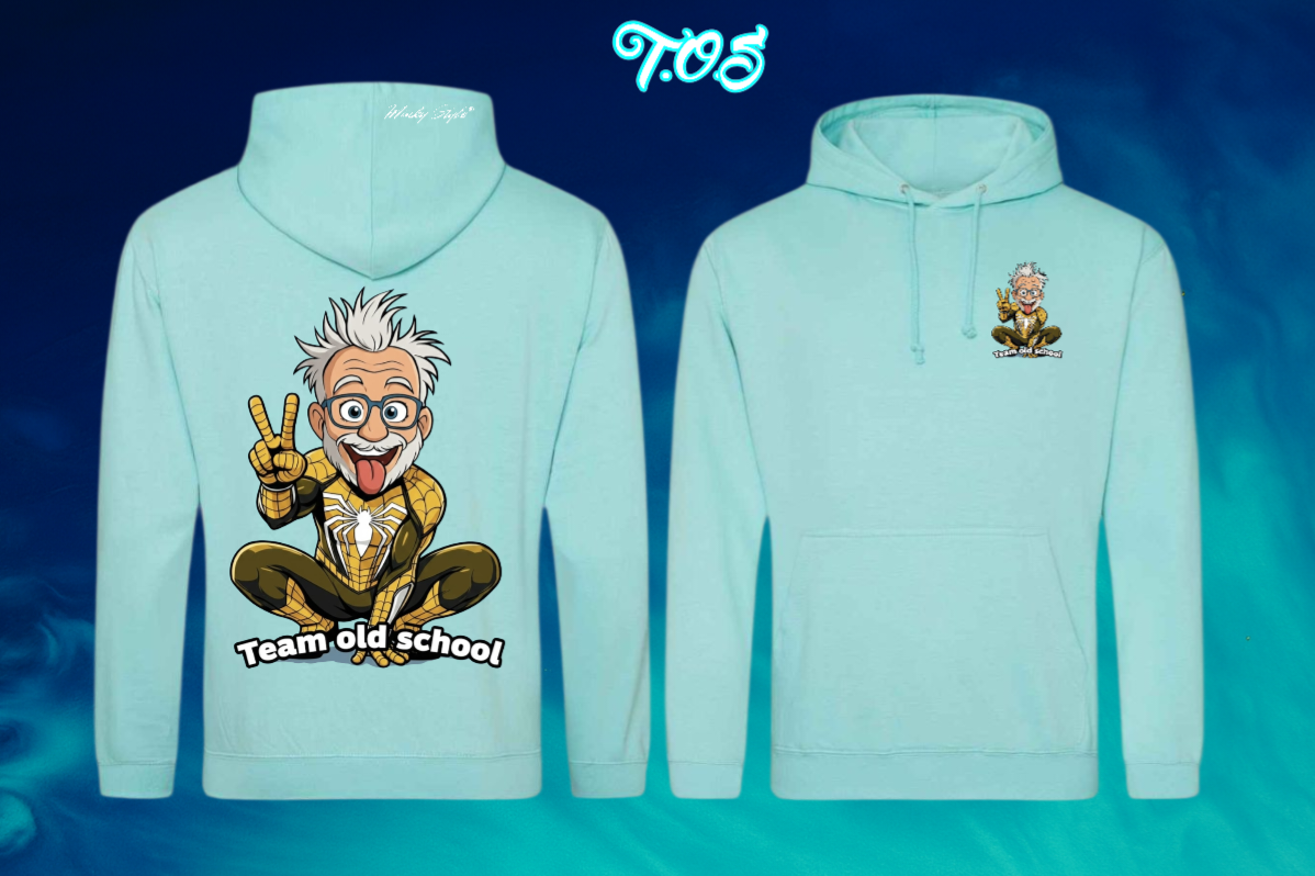 Pattern Hoodie Unisex Backprint