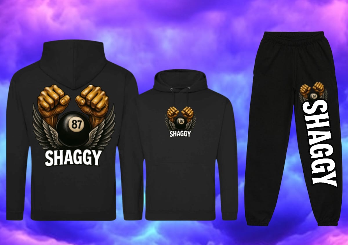 Shaggy  Unisex Jogger Front-Backprint