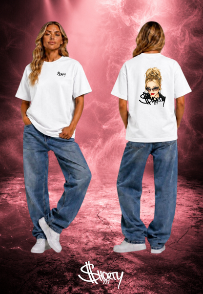 Shorty777 Oversize Shirt Backprint