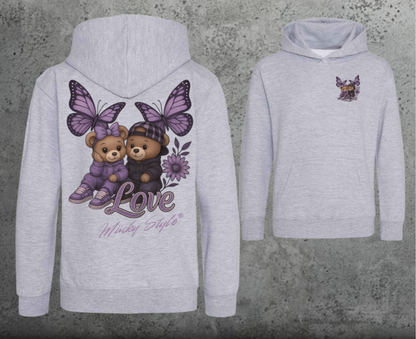 Love Teddy Kids Hoodie Unisex