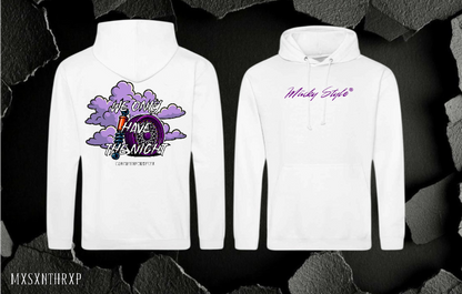 We only have the Night -  Hoodie Unisex Backprint