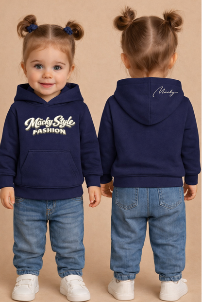 Felpa con cappuccio unisex MUSTER per bambini 