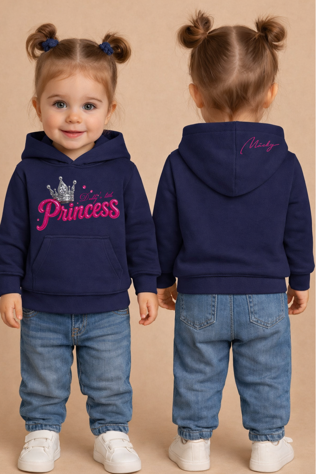 Felpa con cappuccio unisex MUSTER per bambini 