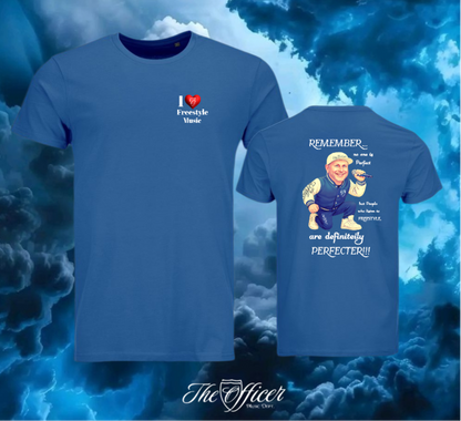 I love freestyle music Men Shirt Backprint Unisex