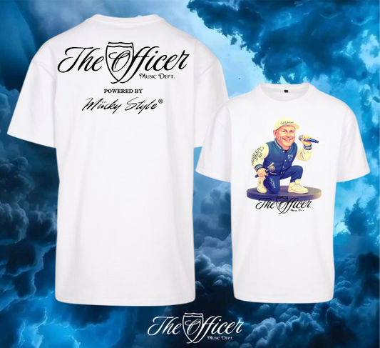 "Mini Me" The Officer Oversize Shirt Front- Backprint