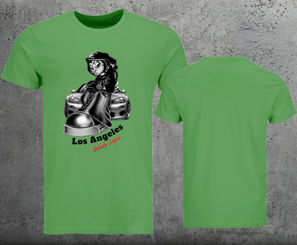 LA cool Men Shirt Frontprint